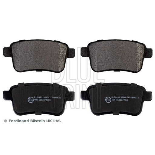 Blue Print Rear Brake Pad Set ADR164204