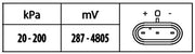 Hella 6PP 009 400-431 Sensor, intake manifold pressure
