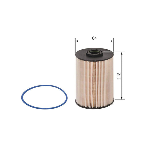 Genuine Bosch Car Fuel Filter N2004 Fits Citroen C6 Hdi - 2.7 - 05-11 F026402004 Bosch  - Town Parts