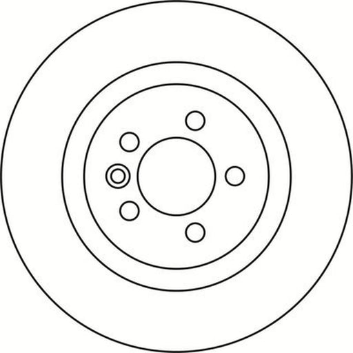 Abtex 2 x Vented Front Brake Discs BD1419V