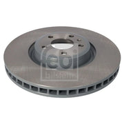 Febi 2 x Internally Vented Front Brake Discs 171458