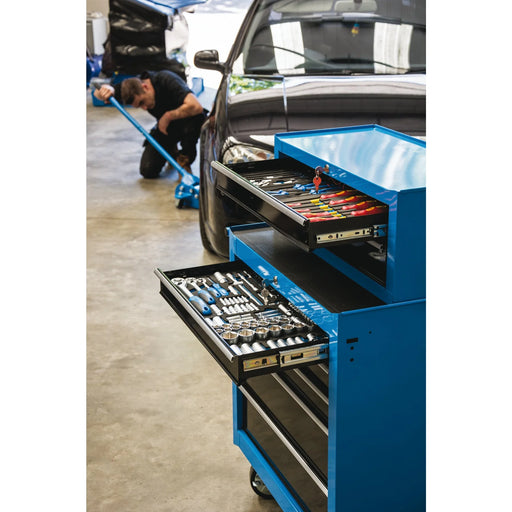 Draper Roller Tool Cabinet 5 Drawer 26" Blue