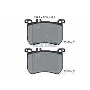 Textar Front Brake Pad Set 2518301