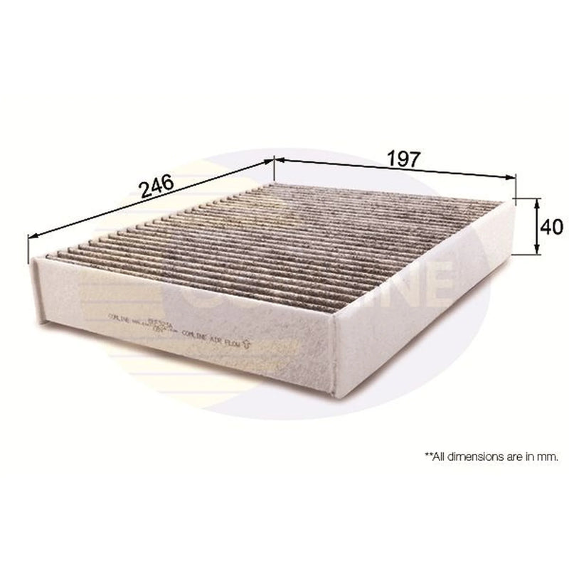 Comline Cabin Air Filter (Pollen Filter) EKF323A