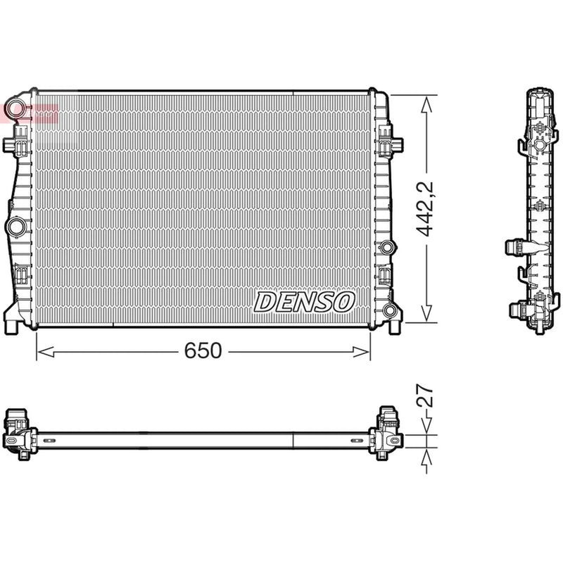 Denso Engine Radiator DRM32058