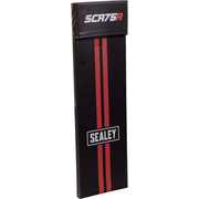 Sealey Main Cushion c/w Headrest Cushion (Red/Black)