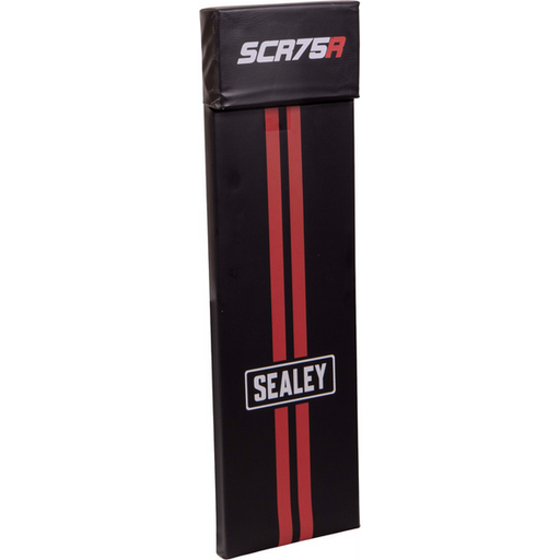 Sealey Main Cushion c/w Headrest Cushion (Red/Black)