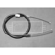 Borg & Beck Handbrake Cable Left Rear BKB1901