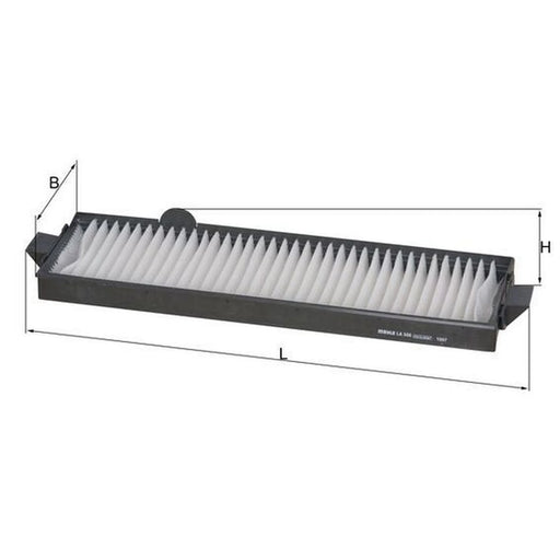 Mahle Cabin Air Filter (Pollen Filter) LA 506