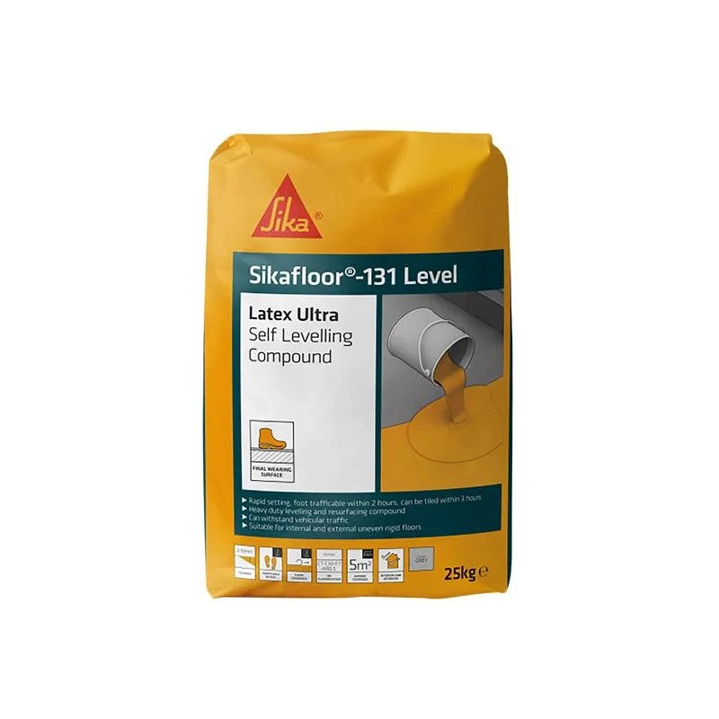 Everbuild Sika Sikafloor-131 Level Latex Ultra 25kg Self Levelling Compound