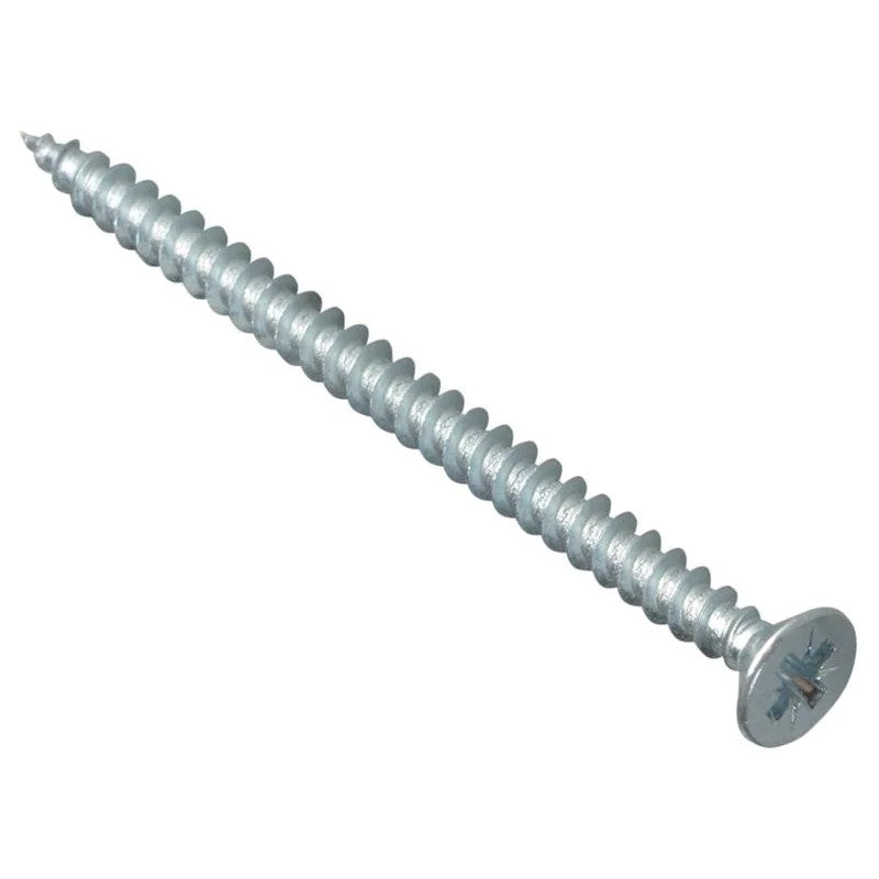 ForgeFix Multi-Purpose Pozi Compatible Screw CSK ST ZP 4 x Box 200 25-70mm