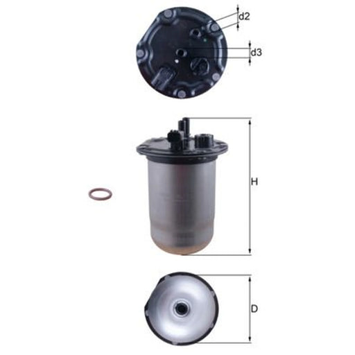 Mahle Fuel Filter Element KL 1132D