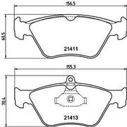 Mintex Front Brake Pad Set MDB1683