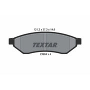 Textar Rear Brake Pad Set 2399401