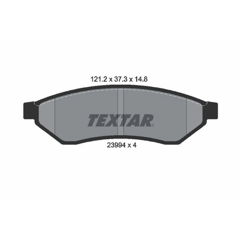 Textar Rear Brake Pad Set 2399401