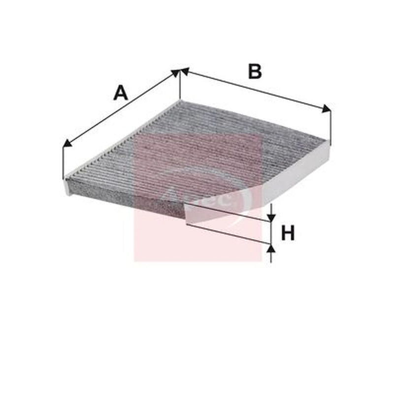 Apec Cabin Air Filter (Pollen Filter) AFC4254