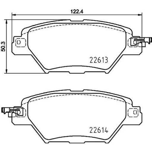 Mintex Brake Pad Set MDB4087
