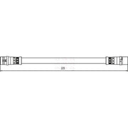Apec Brake Hydraulic Hose Line Rear HOS3960