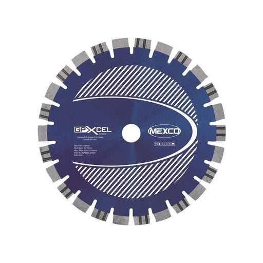 MEXCO XCEL GRADE Concrete Diamond Blade 250 x 22mm - GPXCEL25025
