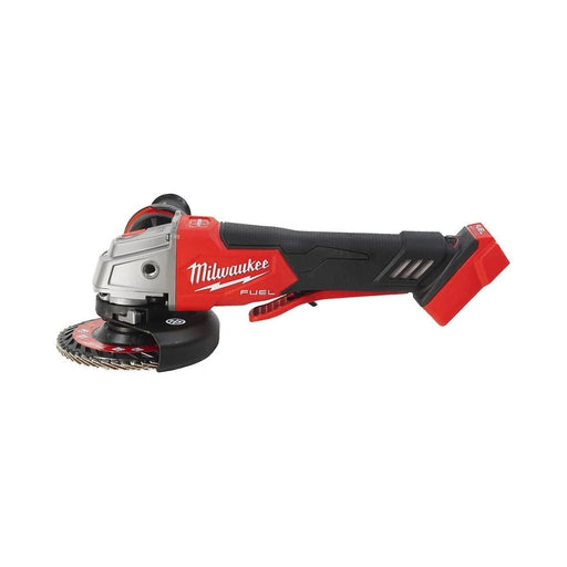 Milwaukee M18 FUEL 115mm Variable Speed & Braking Angle Grinder With Paddle Switch Milwaukee  - Town Parts