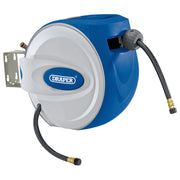 Draper Retractable Air Hose Reel 10m with 1/4 BSP Connectors