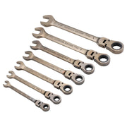 Draper Flexible Head Ratcheting Spanner Set 7 Piece