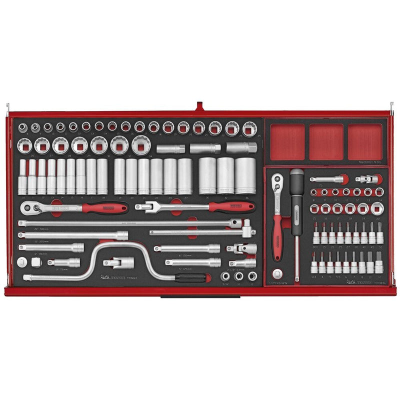 Teng Tools Mobile Tool Kit 513 Pieces Red TKW37R513F