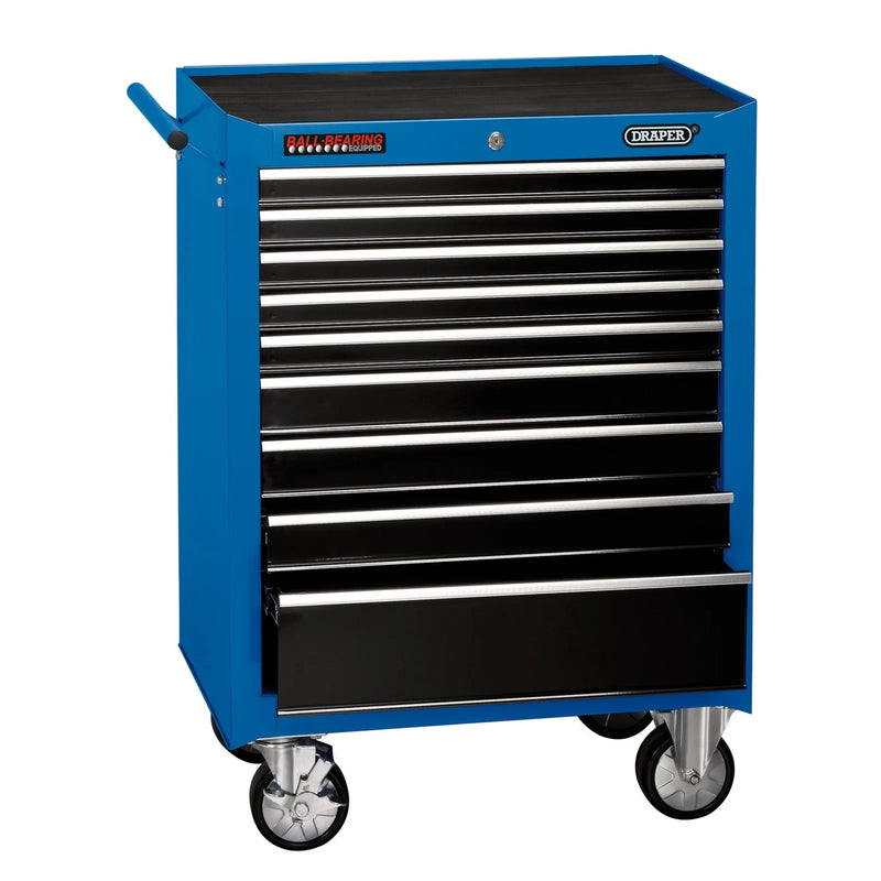 Draper Roller Tool Cabinet 9 Drawer 26" Blue