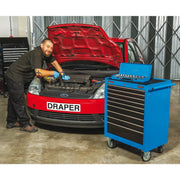 Draper Roller Tool Cabinet 9 Drawer 26" Blue