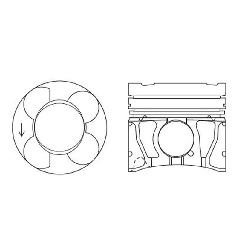 FAI Piston Cylinder Bore = PK24-000