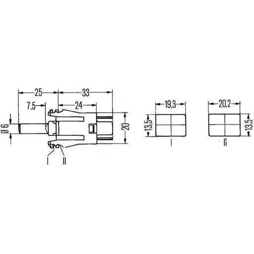 Hella Door Contact Switch 6ZF 004 229-011