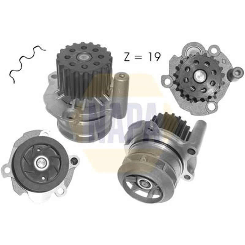 NAPA Engine Cooling Water Pump NWP1062