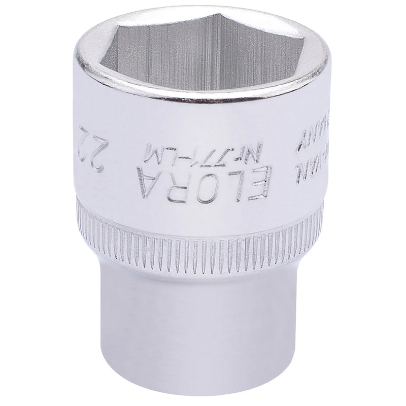 Elora Hexagon Socket, 1/2" Sq. Dr. - Multiple Length Options