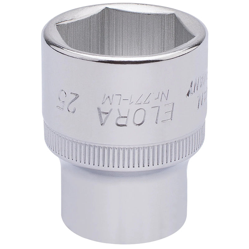 Elora Hexagon Socket, 1/2" Sq. Dr. - Multiple Length Options
