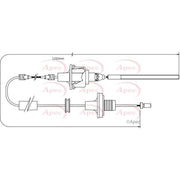 Apec Clutch Control Cable Pull CAB5006