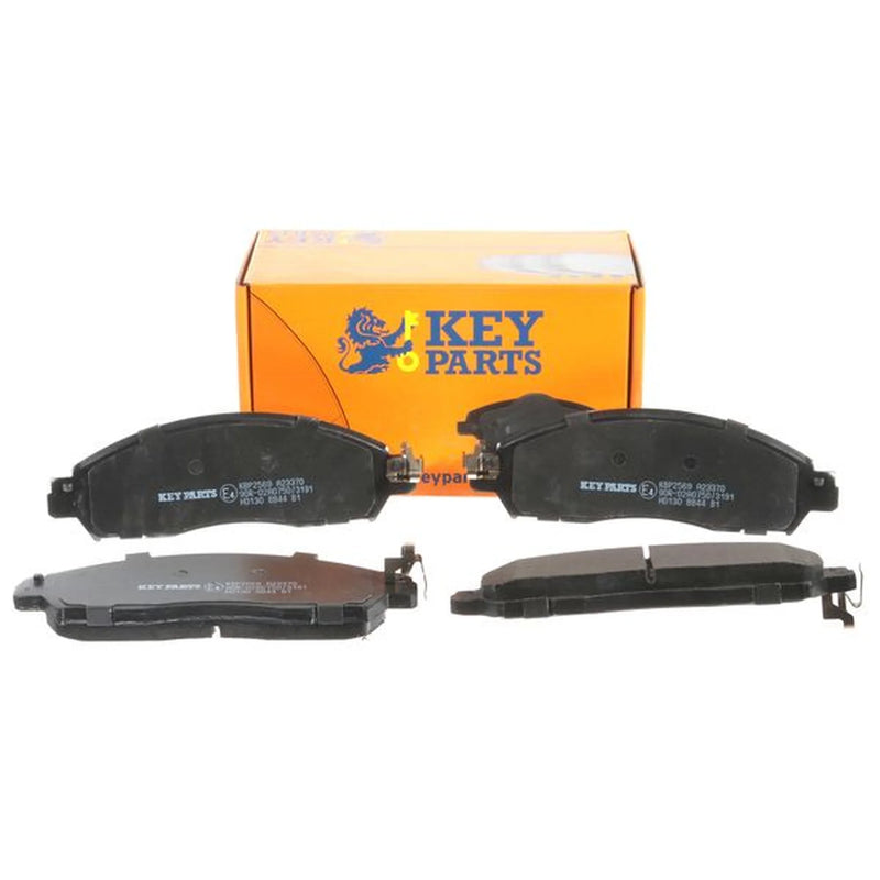 Key Parts Front Brake Pad Set KBP2569