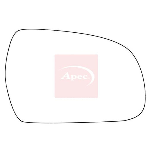 Apec Exterior Wing Mirror Glass Right AMS2056