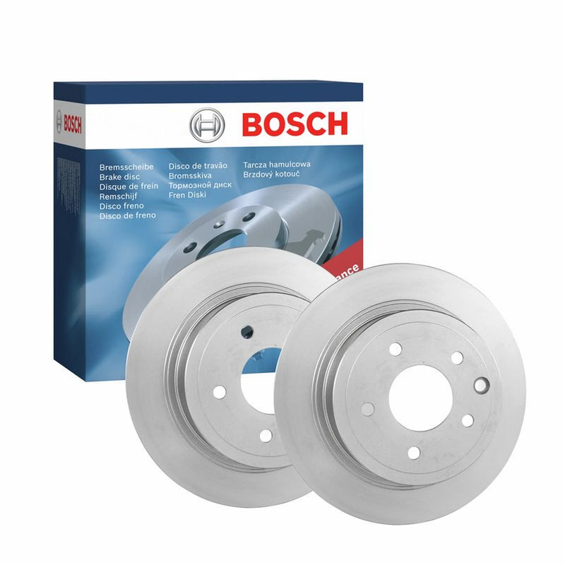 Bosch 2 x Solid Rear Brake Discs 0 986 479 362