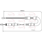 Apec Handbrake Cable Right Rear CAB1075