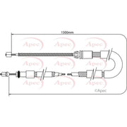 Apec Handbrake Cable Right Rear CAB1075