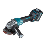 Makita GA012GD201 XGT® 40Vmax BL Paddle Switch Grinder 115mm 40V 2 x 2.5Ah