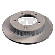 Febi 2 x Solid Front Brake Discs 10869