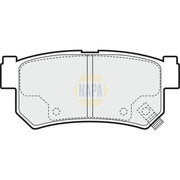 NAPA Rear Brake Pad Set NBP1866