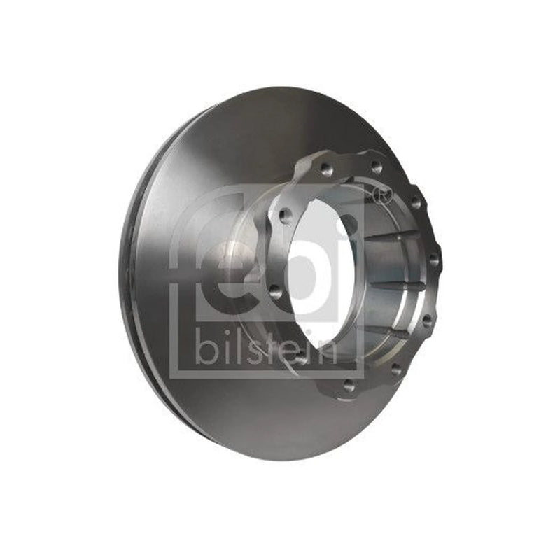 Febi 2 x Internally Vented Rear Brake Discs 07388