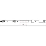 Apec Brake Hydraulic Hose Line Front HOS3901