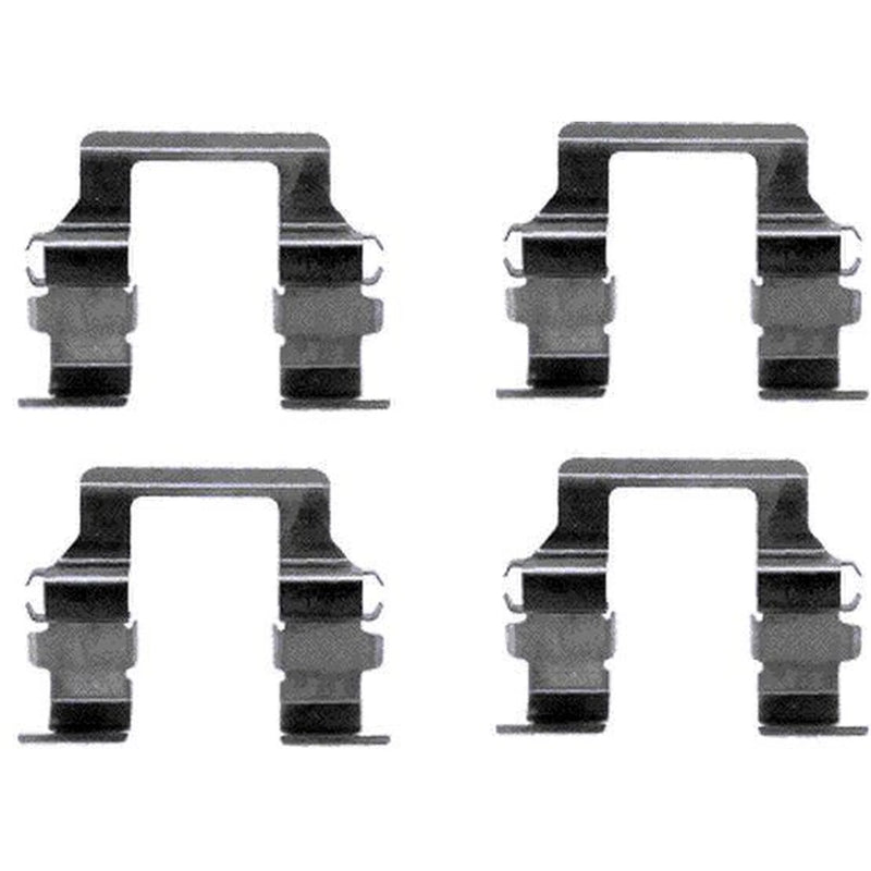 Textar Brake Pad Accessory Fitting Kit Rear 82031400