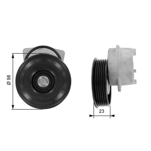 Gates Auxiliary Belt Tensioner T38203