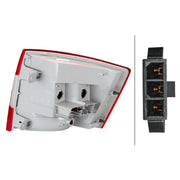 Hella Tail Light / Lamp H21W Left 9EL 354 848-011