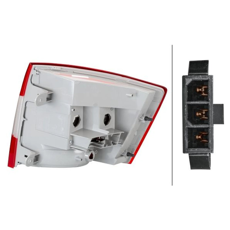 Hella Tail Light / Lamp H21W Left 9EL 354 848-011
