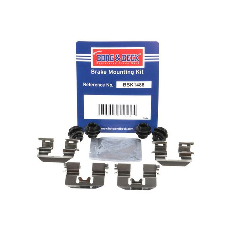 Borg & Beck Brake Pad Accessory Fitting Kit Rear BBK1488